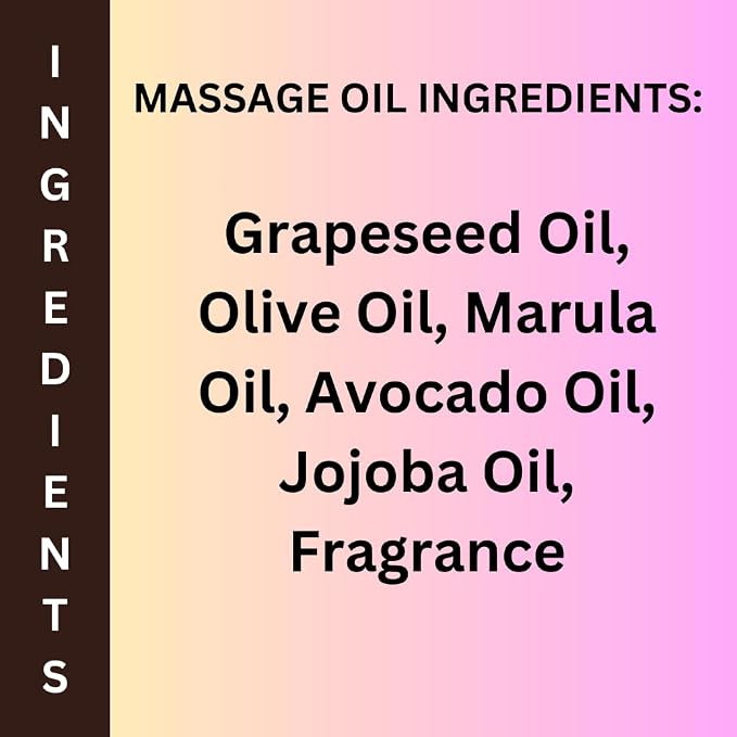 Peace Love + Lotion Monkey Farts Scented Natural Massage Oil, 12 Oz