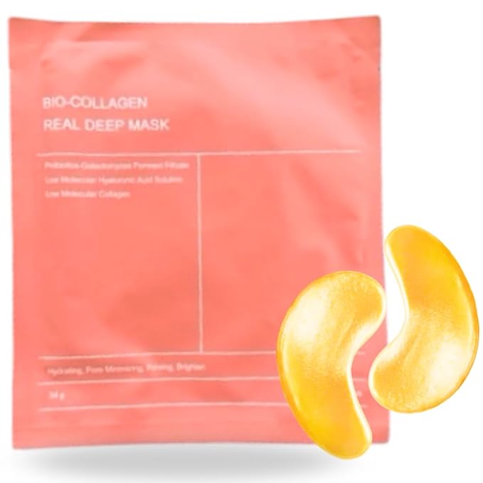 Gold Eye Patches, Under Eye Patches for Puffy Eyes and Dark Circles, Collagen-Infused Gel Eye Masks, Gifts for Women, Improving Fine Lines and Wrinkles, Eye Bags Treatment (24 pairs)