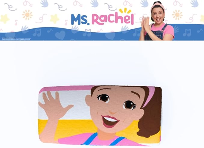 Ms. Rachel Kids Super Soft Cotton Bath/Pool/Beach Towel, 58 in x 28 in, (Officially Licensed Product) by Franco