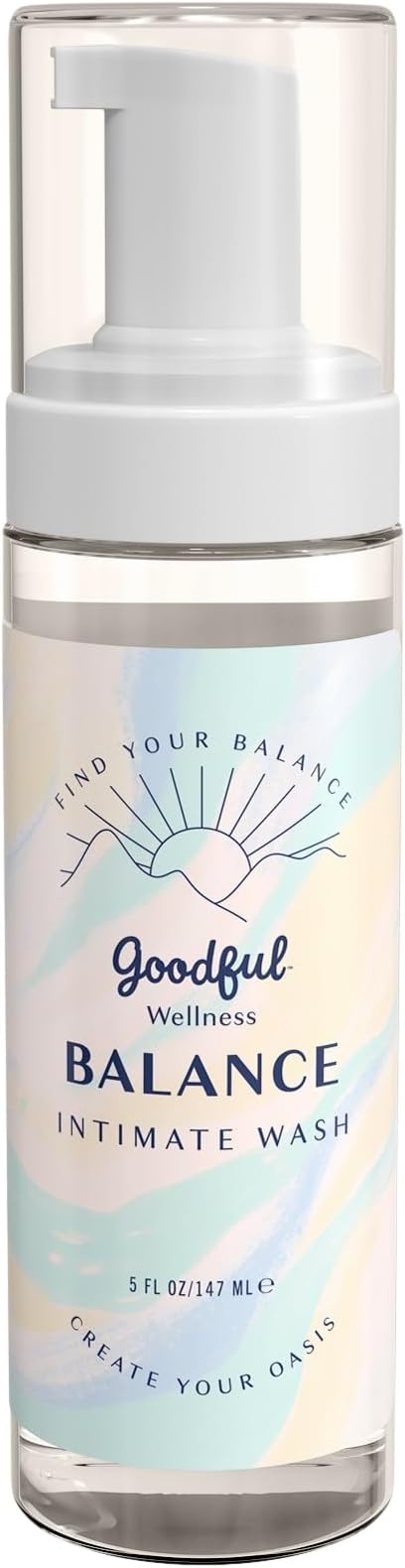 Goodful Wellness Intimate PH Balancing Wash Gel – Water-Based, Hypoallergenic Formula for Comfortable Use with Accessories, Long-Lasting, Non-Sticky, Gentle (1)