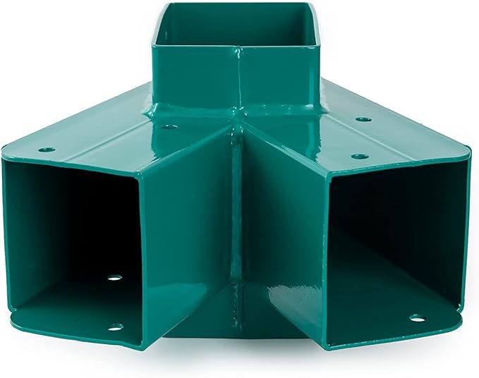 A-Frame Swing Set Middle Bracket, DIY Wooden Swing Hardware Bracket, Playground Equipment Parts, Green