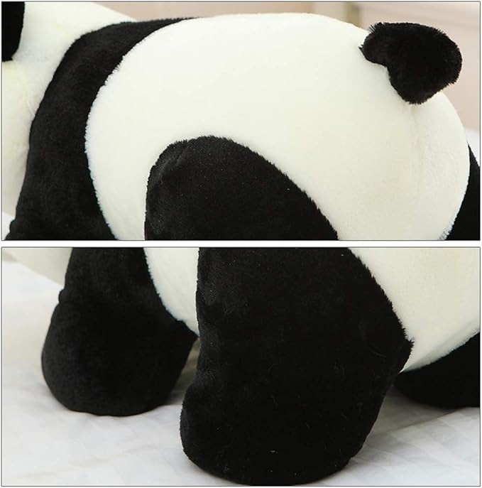 Stuffed Panda Animal Plush Toys 12 Inches Animal Stuffed Plushies Super Soft Cute Cuddly Pillow Cushion Stuff Dolls Birthday Xmas Gifts for Children Kids Boys Girls Room Decor Bedtime, 12Inches