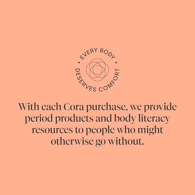 Cora Organic Cotton Tampons (72 Super Plus Tampons)