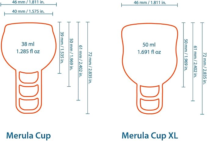Merula Cup XL Fox – The Menstrual Cup for The Very Strong Days