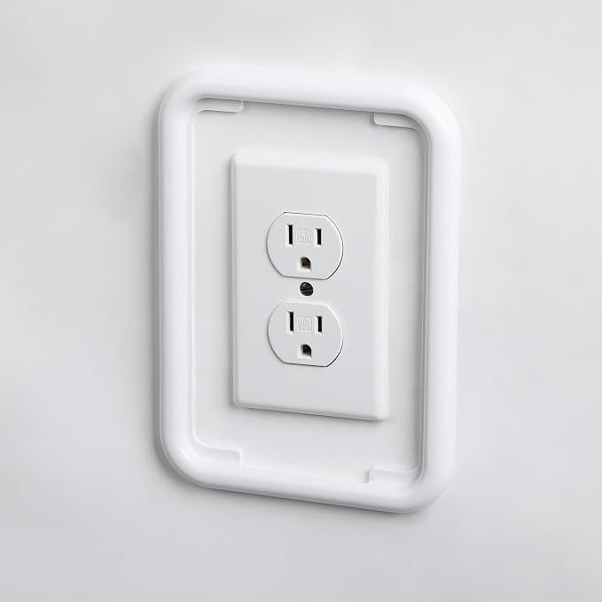 Bates Extra Large Baby Safety Outlet Box, Plug Covers for Electrical Outlets, Child Proof Socket Covers