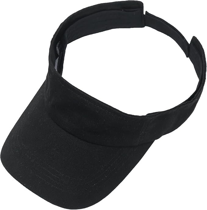 ANDICEQY Sports Sun Visor Hat, Sun Hat Visors for Women and Men for Outdoor | Adjustable Sun Visor Hats, Lightweight & Breathable, Cotton, Ideal for Running, Tennis, Golf, Outdoor Sports and Beach