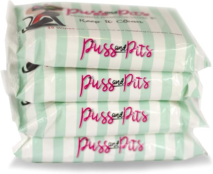 Premium Feminine Wipes (Five Pack)