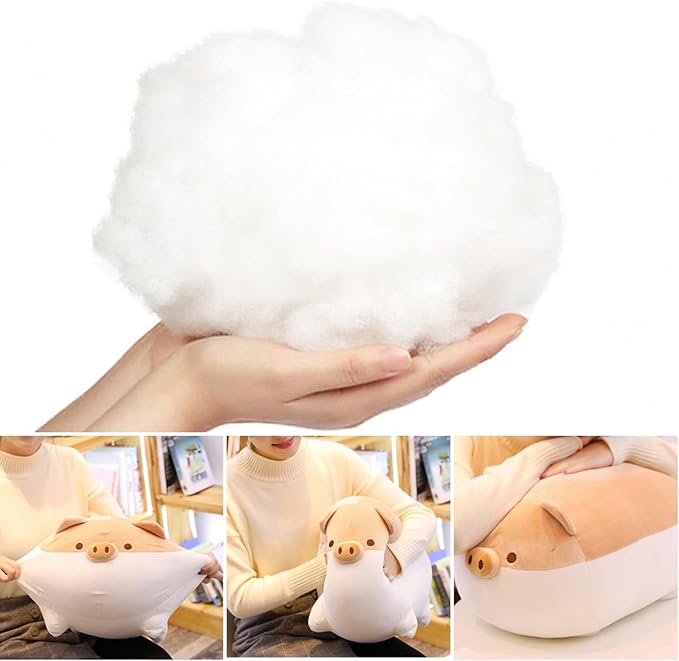 Levenkeness Soft Fat Pig Plush Hugging Pillow,Cute Piggy Stuffed Animal Doll Toy Gifts for Bedding, Kids Birthday, Valentine, Christmas (Brown, 19.7")