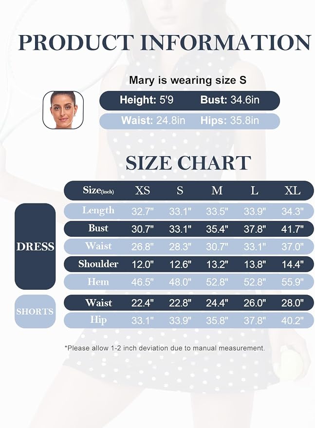 Viracy Tennis Dress for Women Sleeveless Golf Dresses with Shorts and Pockets Ruffle Zip Up Stand Collar Golf Outfits