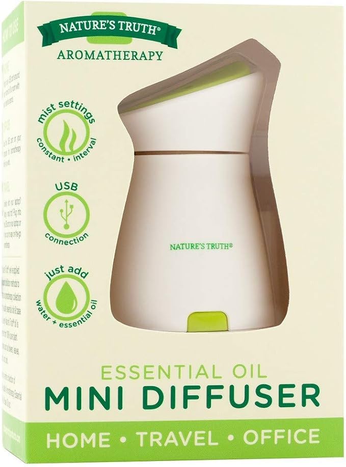 Nature's Truth Essential Oil Mini Diffuser - 1 each, Pack of 4