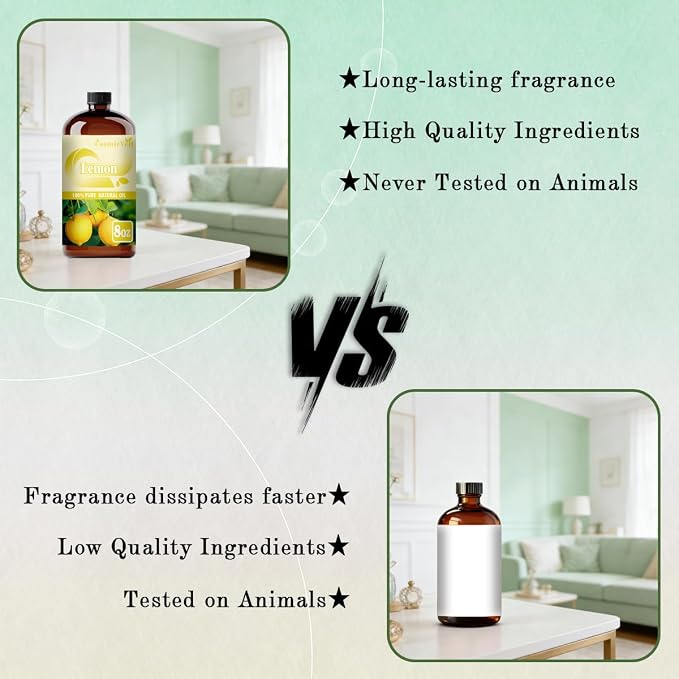 Apple Essential Oil Apple Oil for Aroma Diffuser,Humidifier,Home Fragrance,Cleaning,Body Care,Massage,Yoga,DIY Candle,DIY Soap CosmicVeil(Apple,8 Fl Oz (Pack of 1))