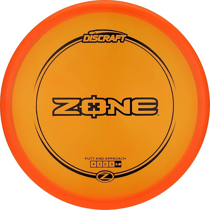 Discraft Z Zone 170-172 Gram Putt and Approach Golf Disc