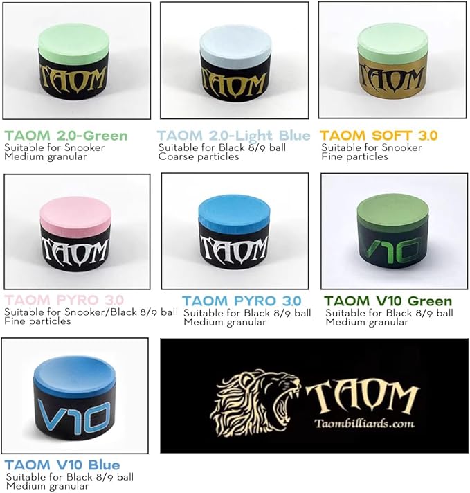 TAOM Pool Chalk Holder Round Shaped Practical Tool Billiards Accessories Magnetic Mini Chalk Tip Case Container Round Box Billiards