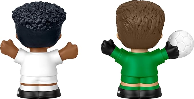 Little People Collector U.S. Soccer Special Edition Set for Sports Fans, 2 Player Figures in a Display Package