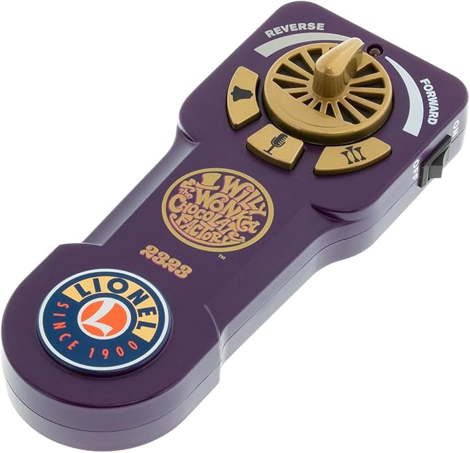 Lionel Willy Wonka & The Chocolate Factory LionChief 5.0 Electric O Gauge Train Set with Bluetooth & Remote