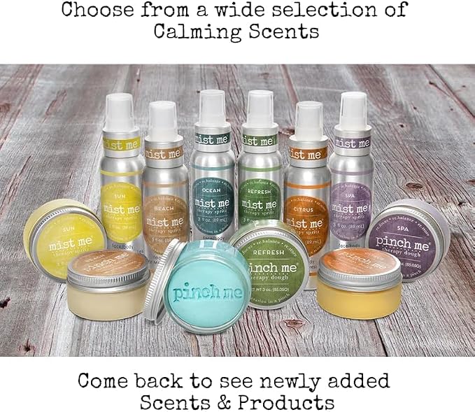 Pinch Me Therapy Dough - Holistic Aromatherapy Stress Relieving Putty - 10 Ounce Happy Scent
