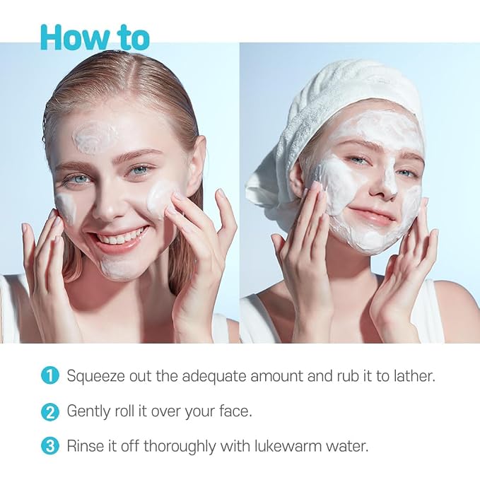 ETUDE Baking Powder Pore Cleansing Foam 1+1 Set, Face Wash for Deep Dead Cells, Micro Sized Baking Powder to Clean Deep Inside Poer, Soft and Creamy Bubble, Korean Skin Care (21.16 Ounce, 300g*2)