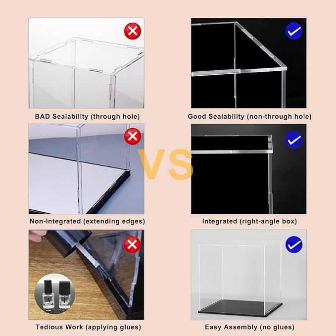 Acrylic Display Case with Detachable Ball Stand, Compatible with Full Size Basketball, Dustproof Display Box for Exclusive Collectible Sport Memorabilia