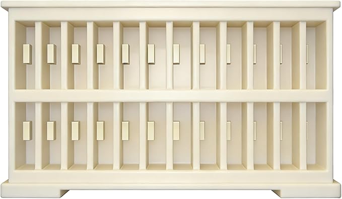 Organizer Shelf - for Little Tikes Story Dream Machine Books and Cassettes - Extended Desktop Display Shelf, Holds 24 Books and 5 Figurines.