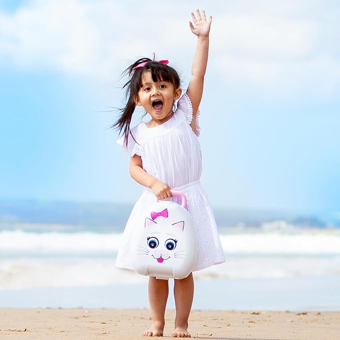 My Carry Potty - Cat Travel Potty, Award-Winning Portable Toddler Toilet Seat for Kids to Take Everywhere
