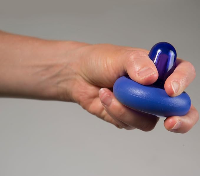 The Pressure Positive Co. Knobble II Handheld Massage Tool, Emerald Green | Ergonomic Durable Knob with a Comfort Band for Trigger-Point Deep-Tissue Relief of Neck, Jaw, Chest, Arms, Hands, Legs & Feet