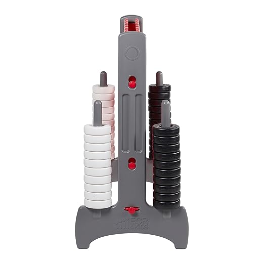 ECR4Kids Jumbo 4-To-Score, Giant Game, Red/Grey