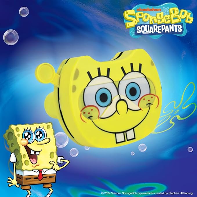 Spongebob Squarepants 3D Viewer – Interactive Toy for Kids Fun & Entertaining Viewfinder for Spongebob Fans - Ages 6+ by Well Played