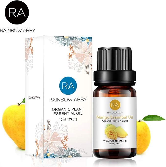 2-Pack Mango Essential Oil, 100% Pure Organic Natural Aromatherapy Mango Oil for Diffuser, Massage, Yoga, Meditation