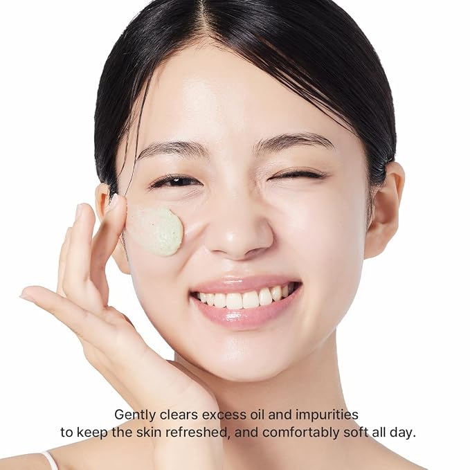 ARENCIA Salicylic Acid, Green Tea + LHA Deep Pore Rice Cake Cleanser – Deep Pore Cleansing for All Skin Types, Korean Face Wash, 150ml / 5.07 fl oz