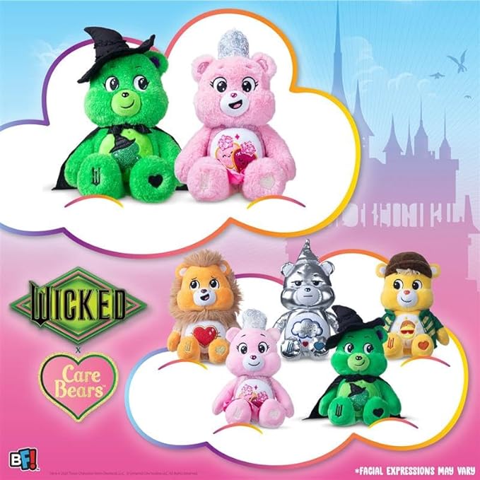 Care Bears - Care Bears x Wicked Fun Size Plush - Love-a-Lot Bear as Glinda