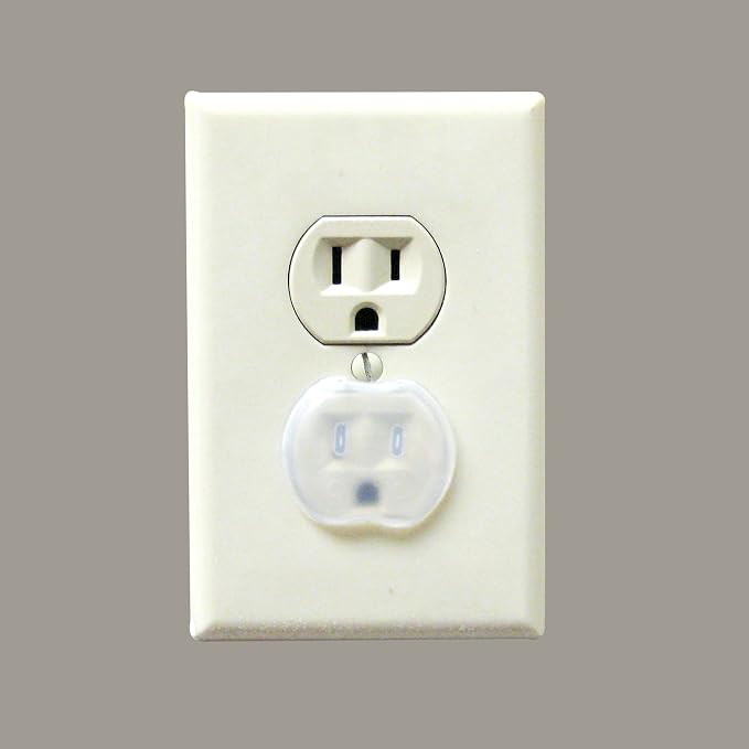 Little Chicks Baby Safety Outlet Covers Baby Proofing, 36 Pack, Outlet Plug Electrical Socket Covers