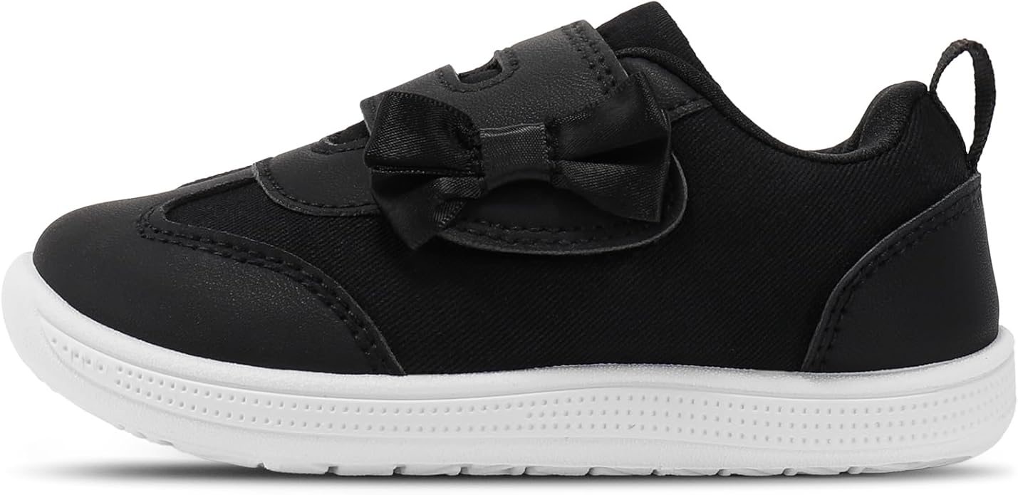 Wide Toe Box Toddler Shoes Zero Drop Boys Girls Barefoot Shoe Non-Slip Little Kids Sneakers for First Walking