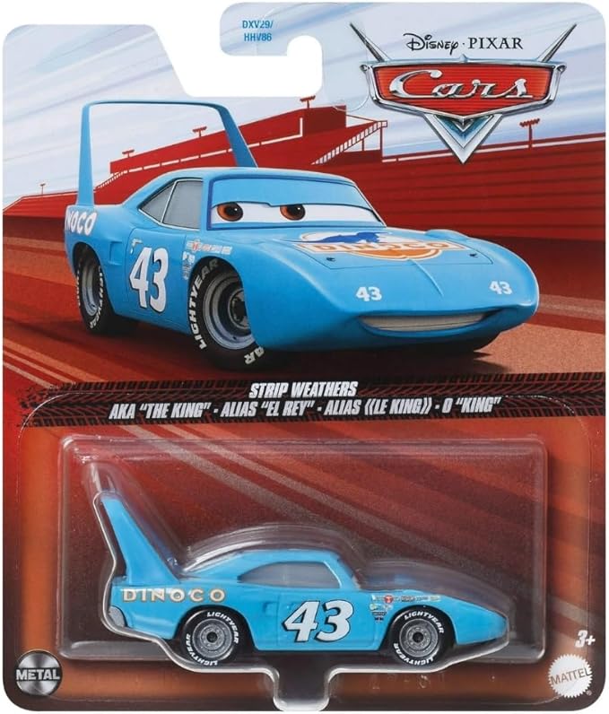 Disney Pixar Cars Strip Wathers The King - The King