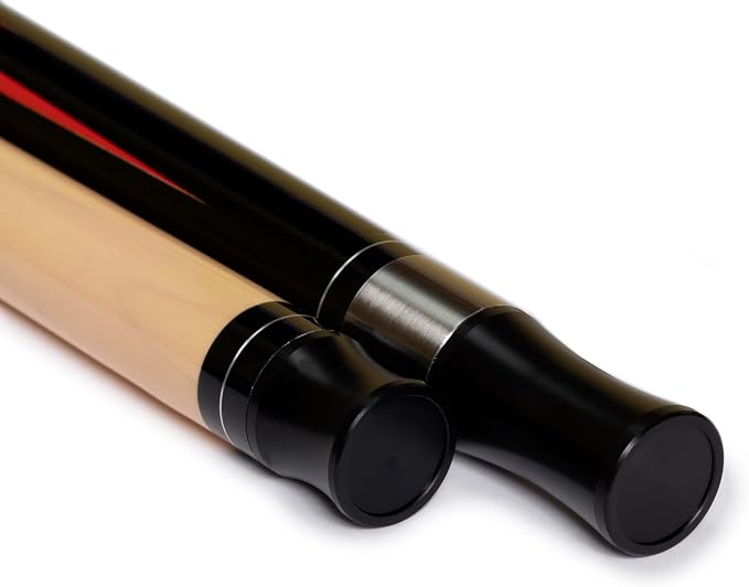 OKKO 5/16"-18 Joint Protectors Set, Black, for Meucci, Viking, Viking Valhalla, Players, Rage, Action, and Many Other Pool Billiard Cues