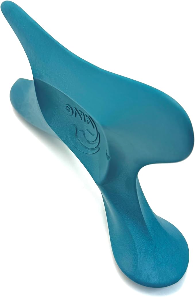 The Wave Tool, The Ultimate Soft Tissue Release All-in-One Ergonomic Scraper and Massage Bodywork Tool for Trigger Points, Muscle Pain, Scars, and Athletic Recovery, Made in USA (Deep sea Teal)