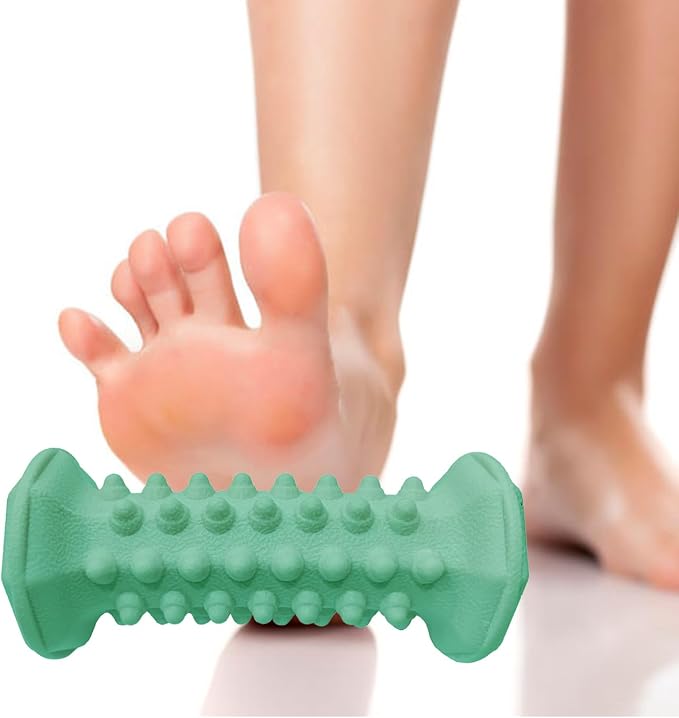 Foot Massager Roller for Plantar Fasciitis Relief, Neuropathy Pain Relief for Feet Foot Arch, Reflexology Deep Tissue Muscle Massage Acupressure Tool