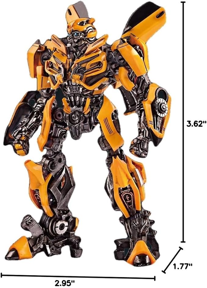 Transformers Bumblebee Camaro Figure Model Kit – Easy to Assemble 3D Articulated Action Pre Painted Collectible Series Toys Hobby 08105