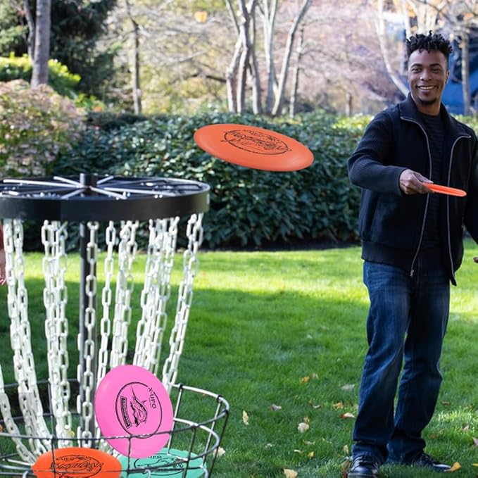 X-UFO Disc Golf Set - Disc Golf Starter Set, Includes 1 Putter, 1 Driver, and 1 midrange disc, Weighing 170-178 Grams. Suitable for Beginners and Professional disc Golf tournaments