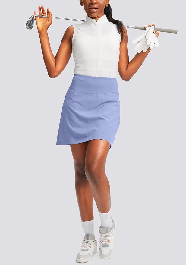 G Gradual Golf Skorts Skirts for Women with 5 Pockets Women's High Waisted Lightweight Athletic Skirt for Tennis Running