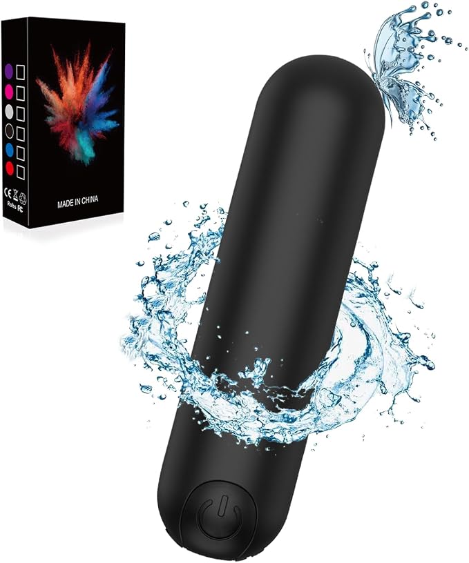 Handheld Electric Back Massager - Mini Waterproof&Rechargeable Handheld Deep Tissue Neck Purple