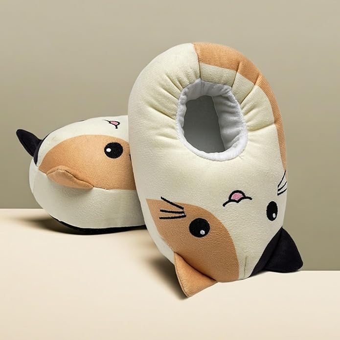 IceUnicorn Toddler Slippers Kids Cute Funny Animal House Shoes Girls Boys Christmas Fluffy Bedroom Indoor Slipper, Cat, Bunny, Unicorn, Axolotl, Fox
