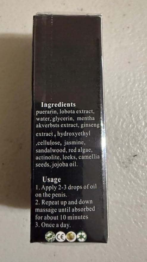 XXXL Man Extra Power Strength Massage Essential Oil 0.34 FL OZ (TGO)