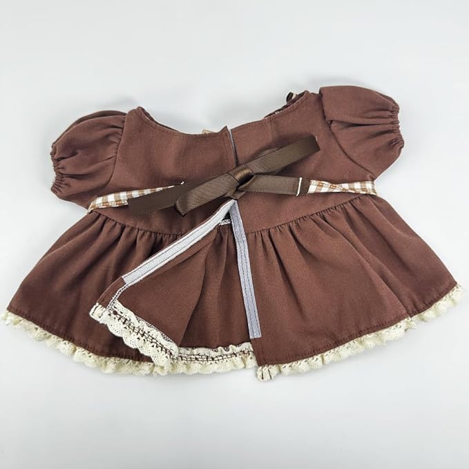 Brown Dress Fits Most 14"-18" Stuffed Animal and Make Your Own Plush Toys