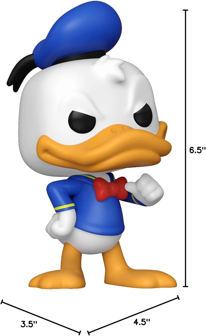 Funko POP! Disney: Classics - Donald Duck - Collectable Vinyl Figure - Gift Idea - Official Merchandise - for Kids & Adults - Movies Fans - Model Figure for Collectors and Display