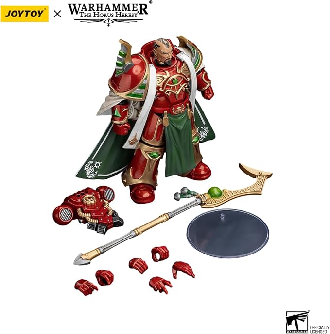JOYTOY Warhammer 30K Thousand sons 4.8 inch Magistus Amon 1:18 Scale Action Figure Mecha Joy Toy Collection Model