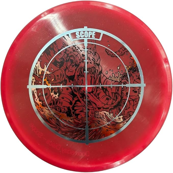 DOOMSDAY DISCS Scope Midrange Approach Disc | Sparkling Durable Plastic | Short Range Accuracy