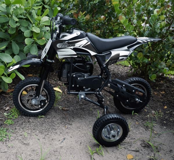 Hardline Products USA Wheels for Tots Training Wheels for FRP DB001 - DB002 & DB003 50cc 2-Stroke Kid Dirt Bike - 1602-UT-FRP-DB001