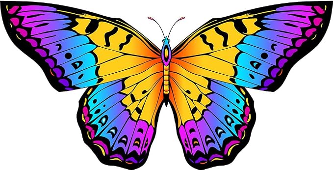 HONBO Butterfly Kites for Kids & Adults, Easy to Fly for Beginners, Each Kite with 300ft Line Handle,Beginner Kite for Kids Ages 4-8,Beach Kites for Outdoor Activities & Family Trip