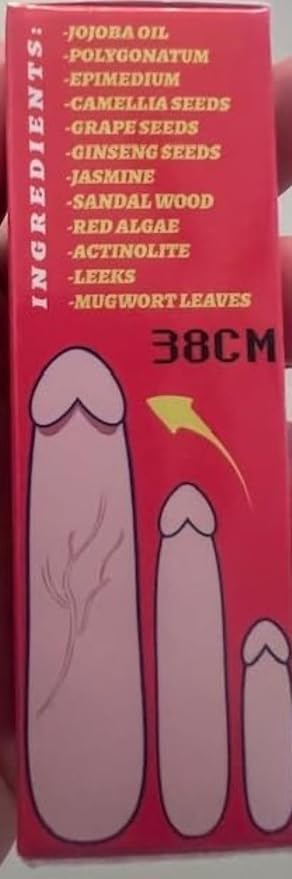 Natural Male XXXL Extra Power Strength Massage Essential Oil (T44)