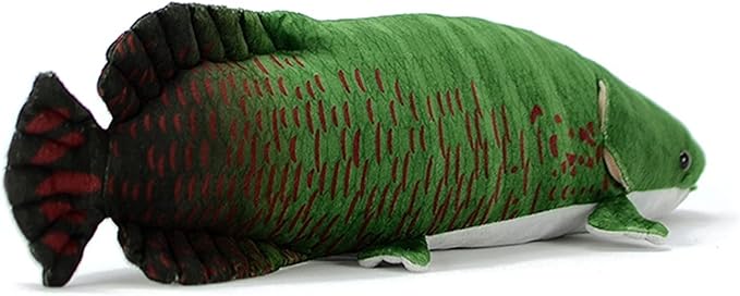 Simulation Giant Bone Fish Plush Toy, 19.68inch Stuffed Animal Toy Soft and Realistic Giant Bone Fish, for Children, Home Decoration